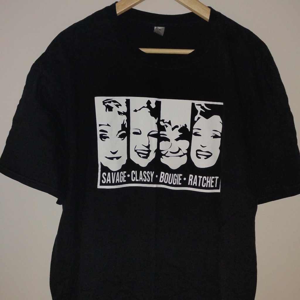 Short Sleeve Black Graphic Tee